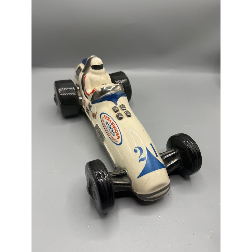Vintage 1971 Ezra Brooks Heritage China Indy‎ 500 Race Car Whiskey Decanter 21
